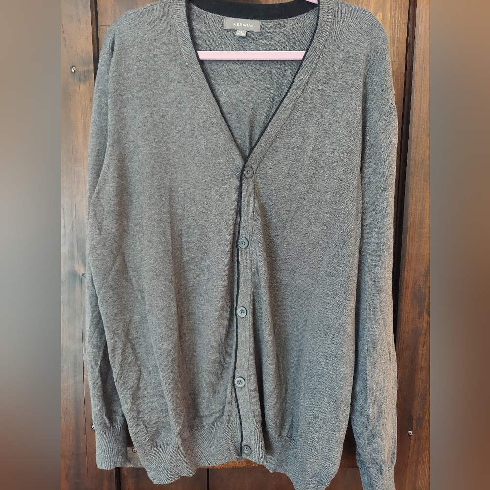 NWOT Merona Gray Cardigan